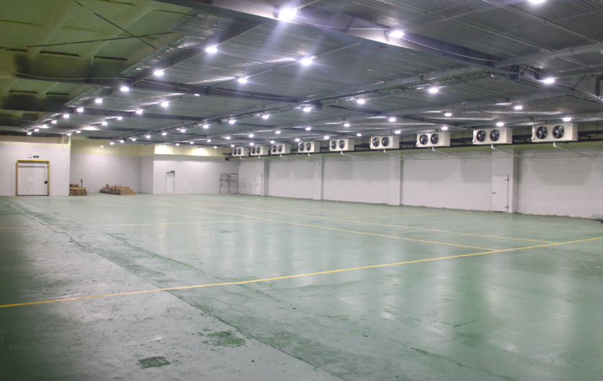 3000平倉庫改建低溫冷庫調(diào)試驗(yàn)收圖